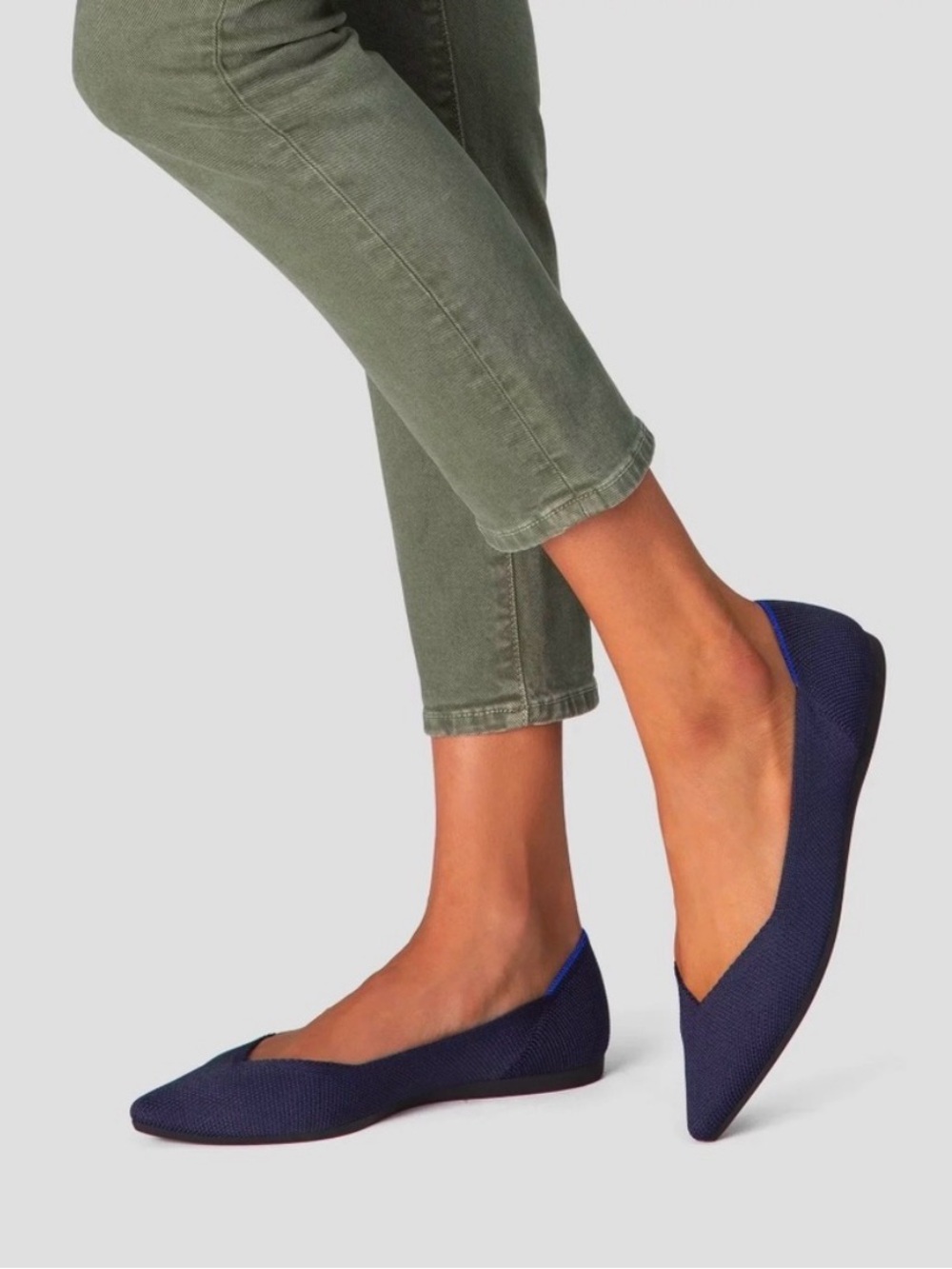 Rothy's The Point, Navy Flats Size 9 - Picture 6 of 6